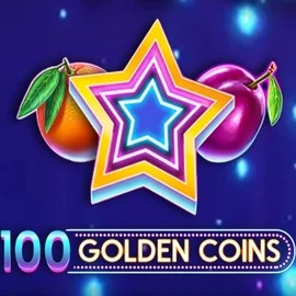 100 Golden Coins game by Amusnet Interactive – logo hosted on Gambiva Casino