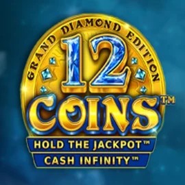 12 Coins Grand Diamond Edition logo by Wazdan at Gambiva Casino
