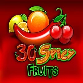 Official Slots logo: 30 Spicy Fruits by Amusnet Interactive at Gambiva Casino