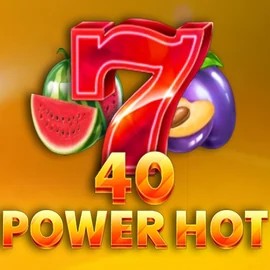 Official Slots logo: 40 Power Hot by Amusnet Interactive at Gambiva Casino