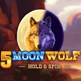 5 Moon Wolf logo – Slots by Apparat Gaming at Gambiva Casino