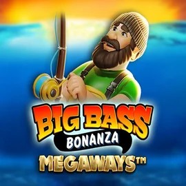Official Slots logo: Big Bass Bonanza Megaways by Pragmatic Play at Gambiva Casino