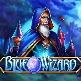 Blue Wizard slot icon by Quickspin, available at Gambiva Casino