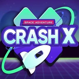 Crash X logo – Casino Games by Turbo Games at Gambiva Casino