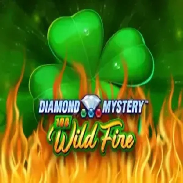 Diamond Mystery 100 Wild Fire online game logo by Greentube on gambiva.eu.com