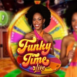 Funky Time logo by Evolution Gambiva Casino