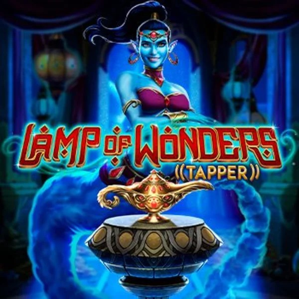 Official Slots logo: Lamp Of Wonders Tapper by Greentube at Gambiva Casino