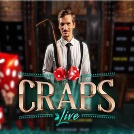 Live Craps casino game by Evolution – featured logo at Gambiva Casino