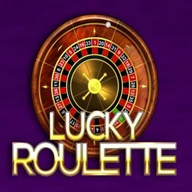 Lucky Roulette slot visual from Belatra Games available on gambiva.eu.com