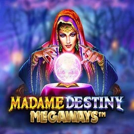 Madame Destiny Megaways game by Pragmatic Play – logo hosted on Gambiva Casino