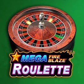 Mega Fire Blaze Roulette logo by Playtech at Gambiva Casino