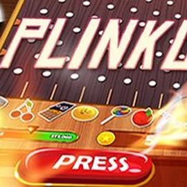 Plinko logo by BGAMING at Gambiva Casino