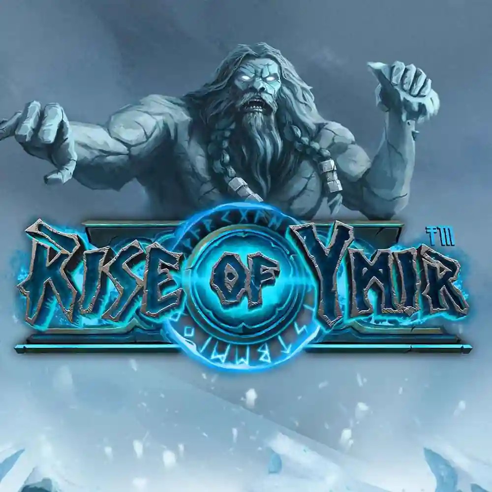 Official Slots logo: Rise of Ymir by Hacksaw Gaming at Gambiva Casino