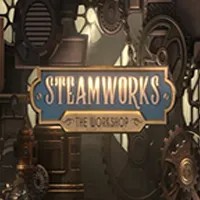Steamworks The Workshop casino game by Peter & Sons – featured logo at Gambiva Casino