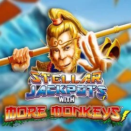 Try Stellar Jackpots with More Monkeys slot by Lightning Box Game on gambiva.eu.com – logo image
