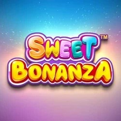 Official Slots logo: Sweet Bonanza by Pragmatic Play at Gambiva Casino