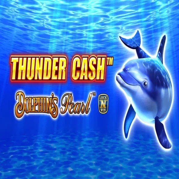 Thunder Cash Dolphins Pearl logo by Novomatic Gambiva Casino