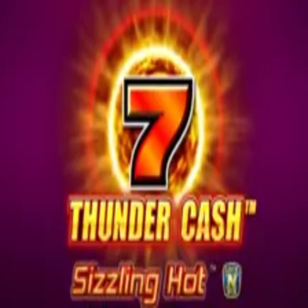 Thunder Cash Sizzling Hot slot logo by Novomatic at Gambiva Casino